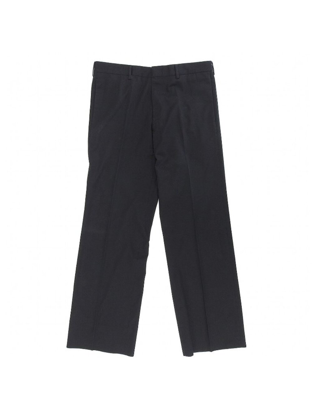 Dior Homme Vintage Hedi Slimane Era Cotton 100% Wide Pants Black 48